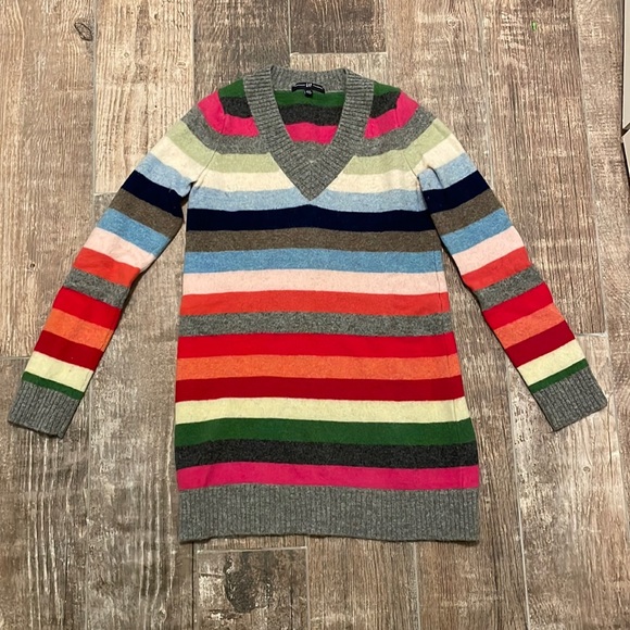 Gap XS multicolored stripe wool sweater - Picture 1 of 4